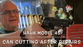 Hahn model 45 BB co2 revolver Can cutting after minor repairs [upl. by Parrott]