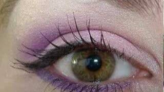 GLAM BABY DOLL PURPLE amp PINK PROM make up lesson tutorial [upl. by Patrizia]