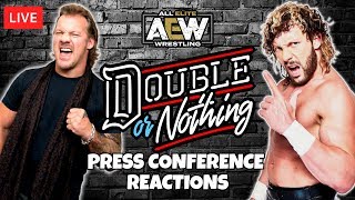 🔴 AEW Double Or Nothing Rally LIVE Reaction  KENNY OMEGA SIGNS [upl. by Anaz]