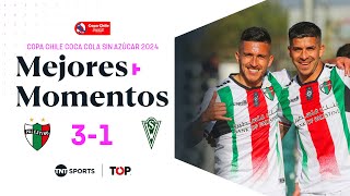 Compacto TOP Palestino 3  1 S Wanderers  Copa Chile CocaCola Sin Azúcar 2024  Semifinal VUELTA [upl. by Maximo]