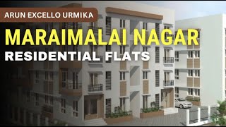 Maraimalai Nagar Flats For Sale  Arun Excello Urmika  Chennai maraimalainagar apartment [upl. by Joed]