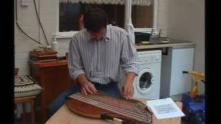 Zither Solo  quotJust walkingquot gespielt vom Zitherbauer Andreas Spohn [upl. by Ahsratal]