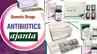 GENERIC ANTIBIOTICS AJANATA PHARMA BRANDS MEDICINE IN INDIAN MARKET medicine brands generic [upl. by Aristotle]