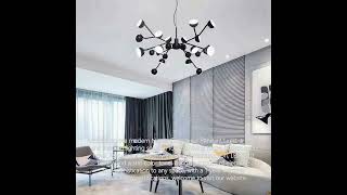 Modern Nodic Chandelier Pendant Light Decoration Lighting For Dining Room [upl. by Chic]