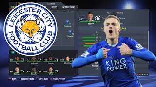 FIFA22HOW TO PLAY LIKE LEICESTER CITY 20152016 FORMATION TACTICS AND INSTRUCTIONS [upl. by Eerihs]