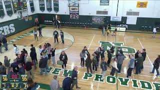 New Providence High School vs Scotch PlainsFanwood High School Mens Varsity Basketball [upl. by Schroeder101]