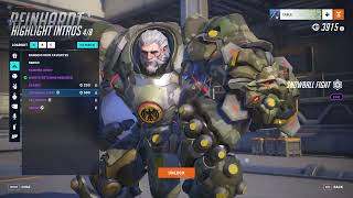 Overwatch 2 Reinhardt all Skins and Stuff [upl. by Aurelio810]