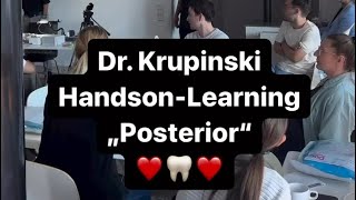 Dr Krupinski HandsonLearning „Posterior“ ❤️🦷❤️ drkrupinsky [upl. by Dihsar201]