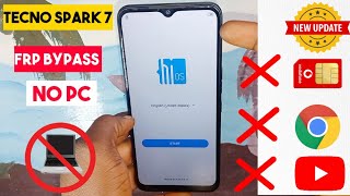 Tecno Spark 7 Frp Bypass Android 11  Tecno Kf6i Kf6j Pr651 Google Account Bypass  Without Pc [upl. by Wisnicki415]