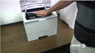 Xerox Phaser 3600 Replacing Toner [upl. by Lenahs]