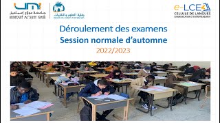 FSTEE  Déroulement des examens de la session normale dautomne  chiffres et témoignages [upl. by Fesuy]