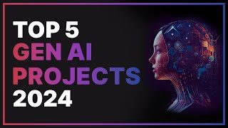 Top 5 Gen AI Projects 2024 🔥 Handson AI Portfolio Projects for Resume [upl. by Eletnahc169]