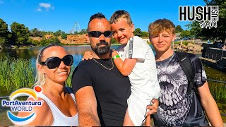 Portaventura Vlog  Our Very FIRST Visit [upl. by Strohbehn769]