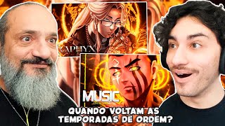 O BROXA E O PADRE  Dante amp Kian Ordem Paranormal  Raphyx  Orion  REACT [upl. by Soutor]