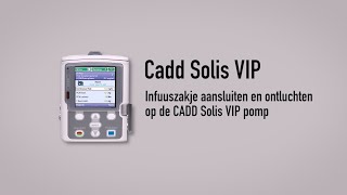 CADD Solis Vip  Aansluiten Infuuszakje [upl. by Ramirol]