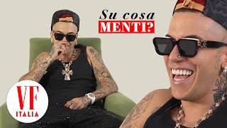 Sfera Ebbasta risponde a 18 domande in 128 secondi  Vanity Fair Italia [upl. by Maud]