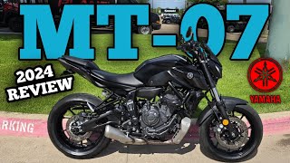 2023 YAMAHA MT07 RIDE amp REVIEW  Best Beginner Motorcycle review yamaha mt07 [upl. by Nylanna]