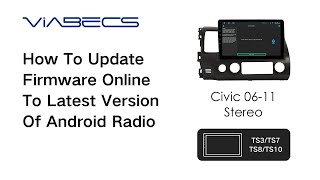 How To Update Firmware Online To Latest Version Of Android Head Unit [upl. by Maffei548]
