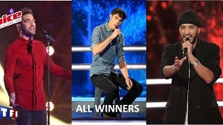 Tous les vainqueurs All Winners  The Voice France [upl. by Jeremy]