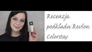 Podkład Revlon Colorstay do cery mieszanej i tłustej RECENZJA [upl. by Llerod121]