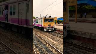 Liluha Railway Station Depart To Radey Horn Sound Bandel Lokal Old Emu sorts vairlshort subscribe [upl. by Arsi]