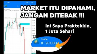 Saya Praktek Langsung Dengan Teknik Trading Forex Simple Ini Profit 1 Juta Sehari [upl. by Einnij]