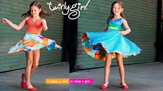 Reversible Twirly Dresses for Girls [upl. by Leverett159]