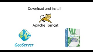 Geoserver 3 download and install Tomcat Geserver and Mapstore for webmap development without codes [upl. by Imac]