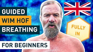 Wim Hof Method Guided Breathing for Beginners 3 Rounds Slow Pace [upl. by Leonhard]