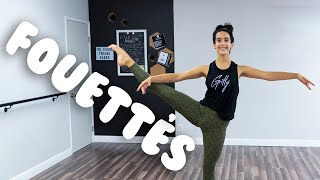 How To Do Fouettés I Dance Turn Tutorial MissAuti [upl. by Adlin402]