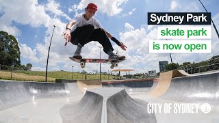 Sydney Park skate park is now open [upl. by Raamal289]