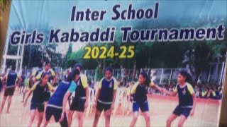 Inter School Girls Kabaddi Tournament 2024  25  Semifinal match  1   Kotdwar  Uttarakhand [upl. by Adnirim442]