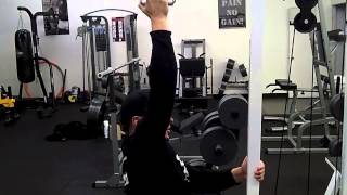 How to do Single Arm Lat Pulldowns [upl. by Winograd]