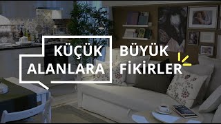 KÜÇÜK ALANLARA BÜYÜK FİKİRLER – 35 m² EV [upl. by Kip]