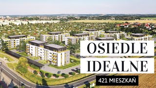 Osiedle Idealne  421 mieszkań [upl. by Floro]