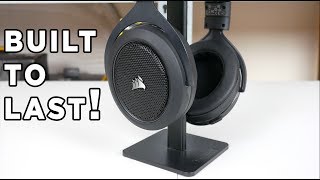 Corsair HS70 WIRELESS GAMING Headset Review  big improvement over VOID PRO [upl. by Odranoel]