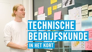 Hboopleiding Technische Bedrijfskunde TBK  voltijd bachelor  Hogeschool Utrecht [upl. by Adiarf]