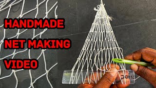 Net Making  Fishing Net  Handmade Net Making amazing video 😱 natmaking netfishing video [upl. by Barta]