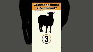 ¿Puedes adivinar el animal en 5 segundos ✅11 desafíodeconocimiento [upl. by Nerrat]