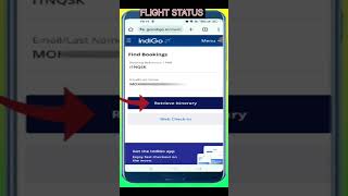 FLIGHT TICKET CHECK STATUS ONLINE viralshorts trending technicalshah [upl. by Bertle994]