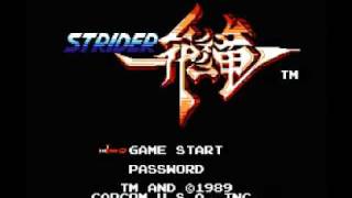 Strider NES Music  Red Dragon Theme [upl. by Cand890]