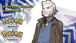 Pokémon Diamond Pearl amp Platinum  Prof Rowan Laboratory Music HQ [upl. by Smoht70]