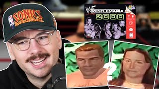 Guess the WWF Wrestler by the WrestleMania 2000 Video Game Character Model [upl. by Neiv]