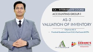 CAIntermediate  Accounting Standards  AS2 Valuation of Inventory [upl. by Adnawyt]