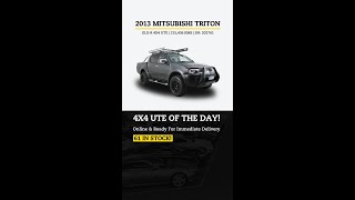 𝟒𝐗𝟒 𝐔𝐓𝐄 🛻  2013 Mitsubishi Triton GLXR 4x4 [upl. by Sontag]