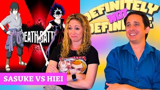 Death Battle Sasuke vs Hiei Reaction  Naruto vs Yu Yu Hakusho [upl. by Kiersten408]