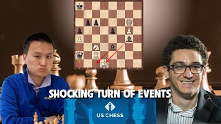 Grandmaster Christopher Yoo shocks chess world with violent outburst at US Championship 2024 [upl. by Auston884]