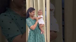 Mess free diaper change time Tata poromsrideviashok srideviashokbaby love youtubeshorts [upl. by Blanca333]