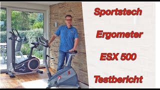 Sportstech Ergometer ESX 500 im Test [upl. by Dumm]