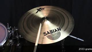 Sabian 20quot Xs20 Medium Ride  2553g [upl. by Viscardi]